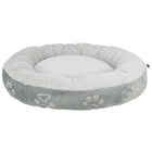 Trixie Dog Bed Jimmy Soft Round Light Grey