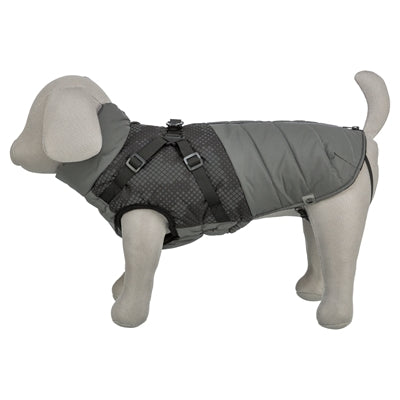 Trixie Hondenjas Pontis Met Tuig Reflect Grijs