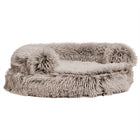 Croci Sofa Cat Basket Bicolor Beige
