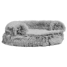 Croci Sofa Cat Basket Bicolor Black