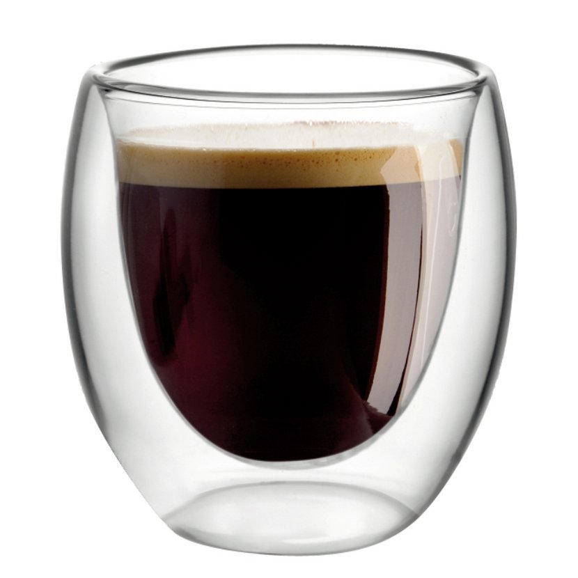 Expresso Cups Double Walker 80ml - Set of 4