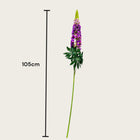 Kunstbloem Lupinus micranthus 105 cm blauw groen