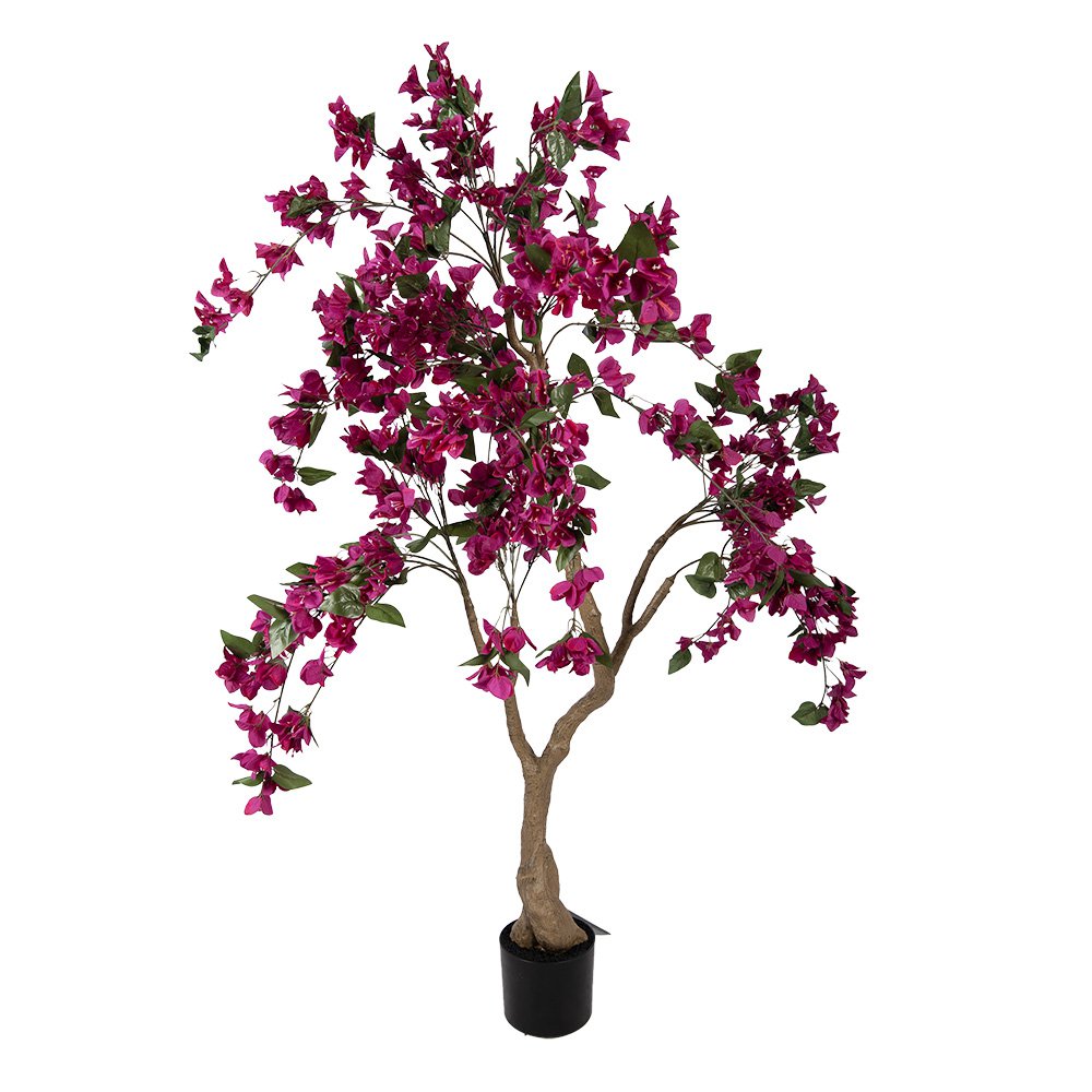 Kunstboom Bougainvillea 100x100x150 cm Roze Kunststof