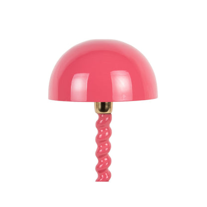 Tafellamp Rush roze 39x25 cm ijzer