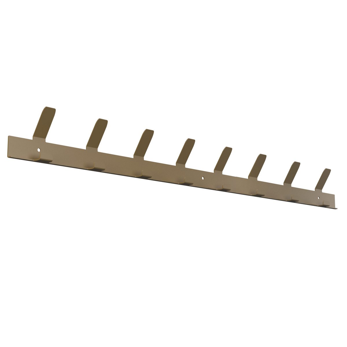 Wandkapstok 75 cm goud metaal