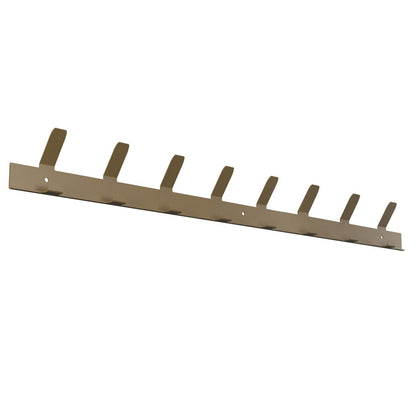 Wandkapstok 75 cm goud metaal