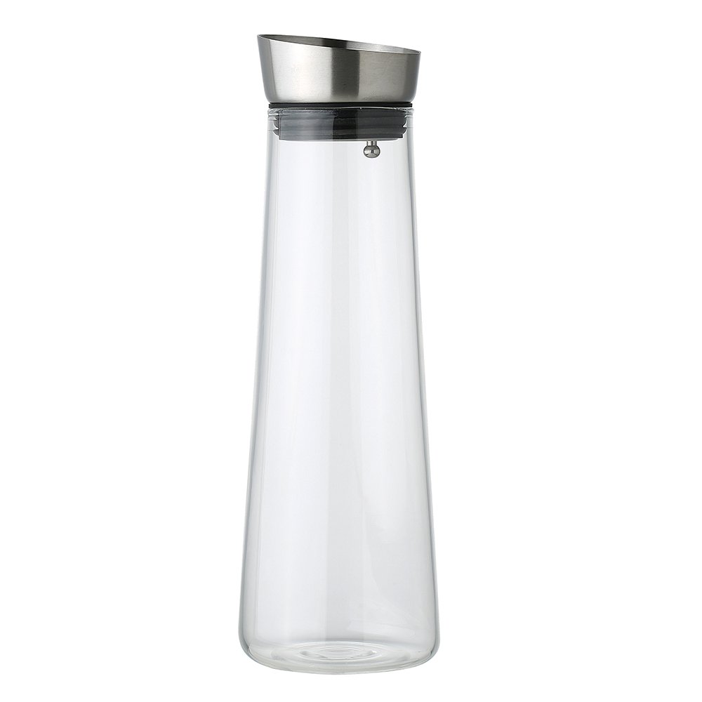 Glazen karaf 1.2L met metalen kurk