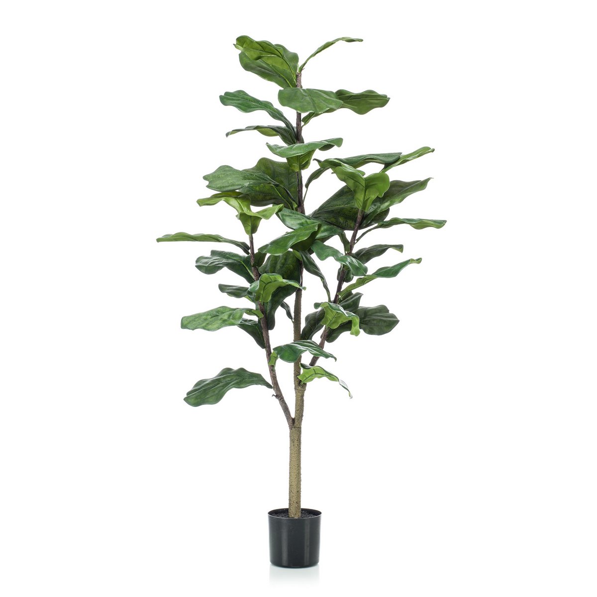 Kunstplant Ficus Lyrata 120 cm groen