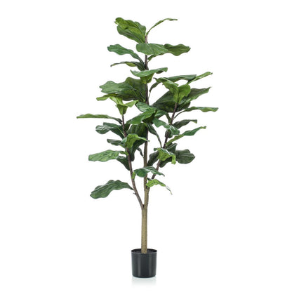 Kunstplant Ficus Lyrata 120 cm groen