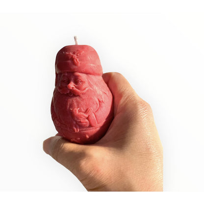 3D Kerstman Kerstkaars