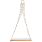 Hanging Shelf with Rope Decoration