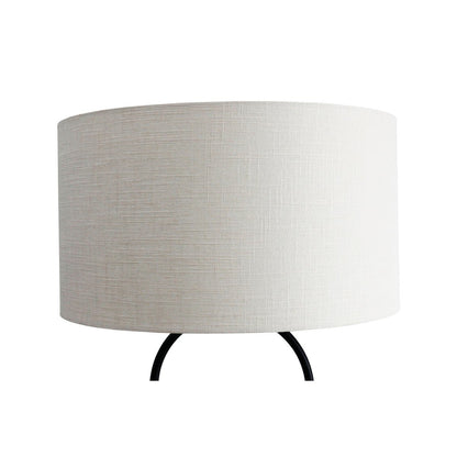 Vloerlamp drijfhout naturel/wit 155 cm met plantenmand