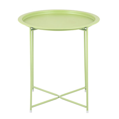 Bijzettafel metaal Ø 47x51 cm opvouwbaar