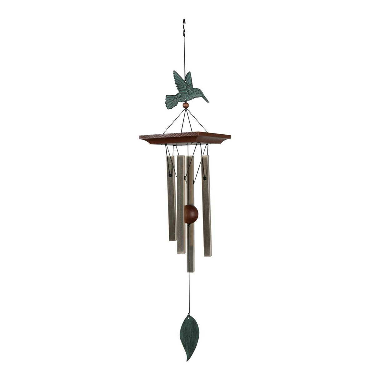 Windgong Natuur Melodie Kolibrie Tuin Decoratie 62 Cm