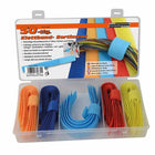 Brüder Mannesmann Hook and Loop Tape Set - 50-Pc