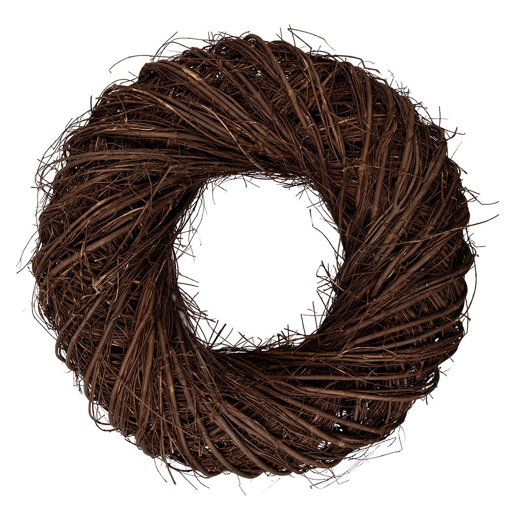 Krans Ø 50x13 cm Bruin Rotan
