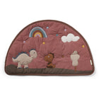 Speelmat 65x40 cm mahonie biologisch katoen