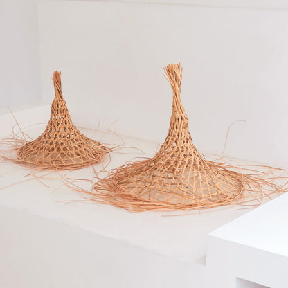 Bamboe Lampenkap Met Kwastjes Natuurlijke Hanglamp GILI