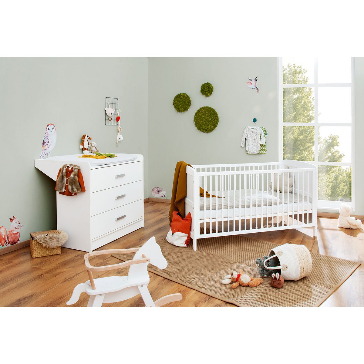 Kinderkamer "Viktoria" breed, 2 delen