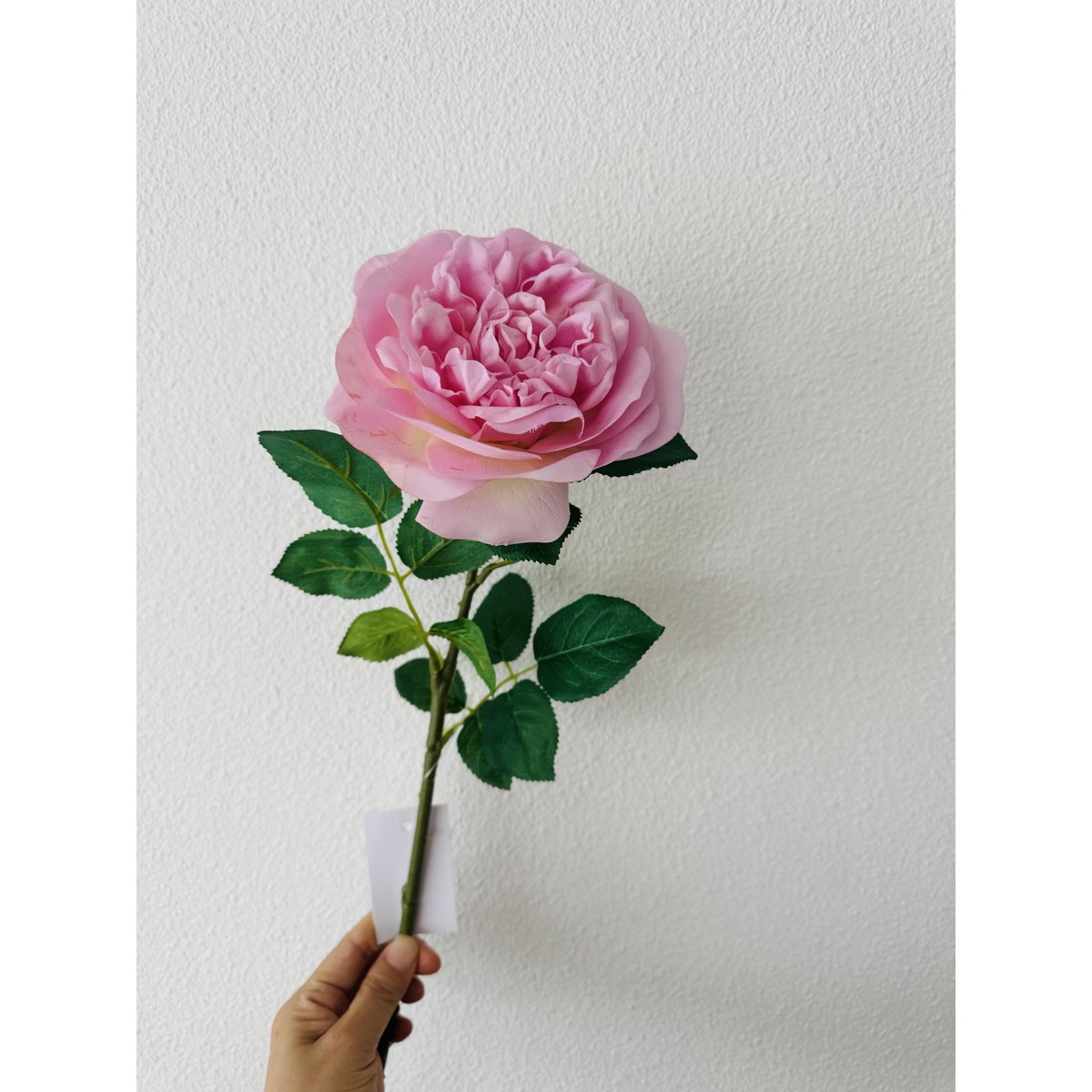 Kunstbloem roze 65 cm