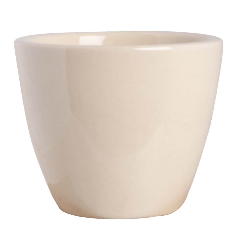 Bloempot set 4 stuks 24x24x17 cm bruin hout