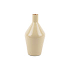 Vaas kegel 10x22 cm bruin ijzer