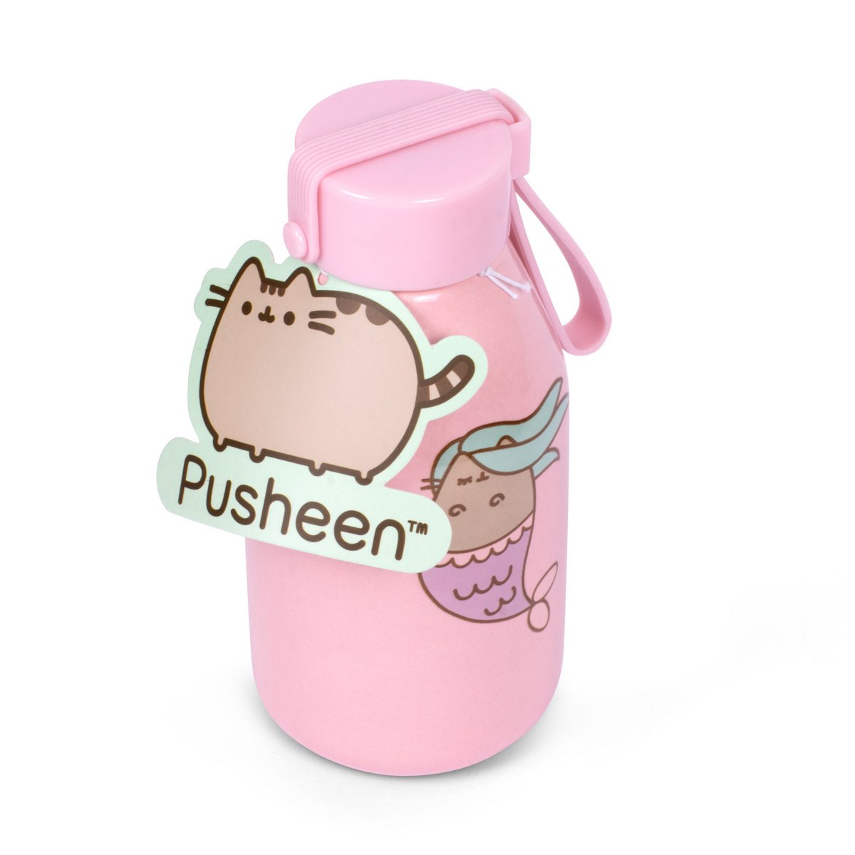Keramiek drinkfles 340 ml roze