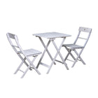 Balcony Seating Group With Table And Two Chairs Space-Saving