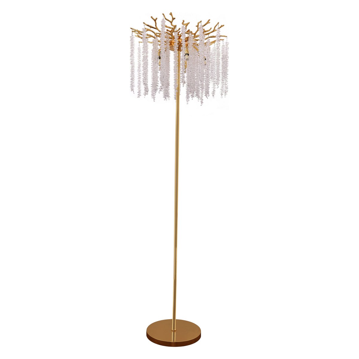 Vloerlamp Frost Gold 40x150 Cm Elegant Verlichting Sfeer
