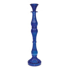 Kandelaar blauw glas 41 cm