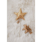Toverstokje gouden pailletten 35 cm