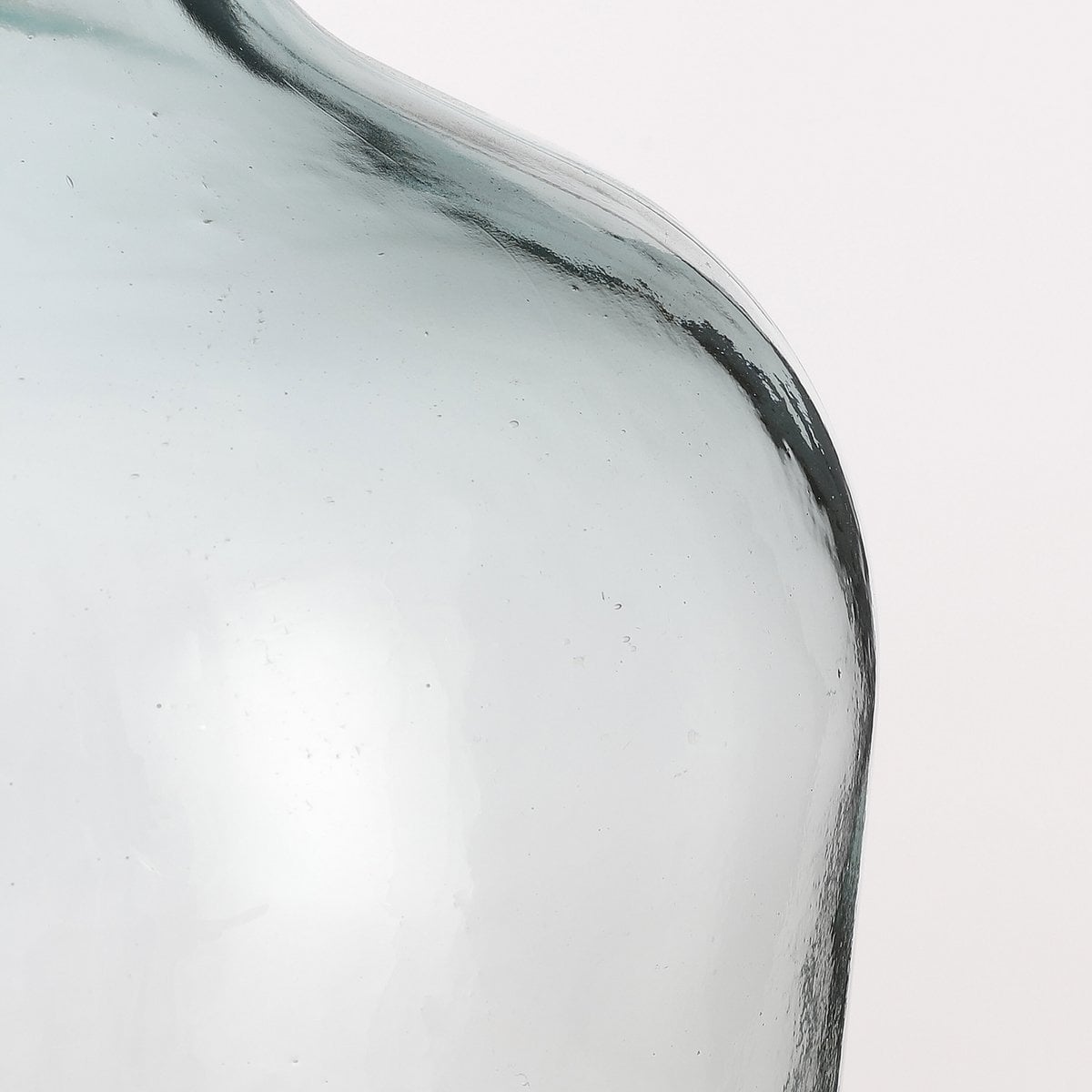 Vaas glas 42x27 cm transparant