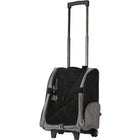 Dieren trolley opvouwbaar zwart/grijs 105x35x32 cm