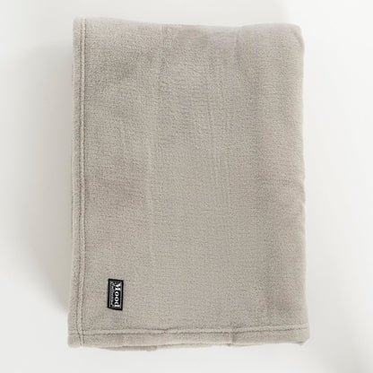 Plaid 180x130 cm beige polyester