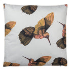 Sierkussen 45x45 cm wit beige synthetisch