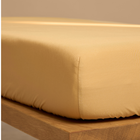 Hoeslaken TENCEL™ Twill okergeel