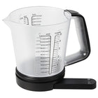 Keukenweegschaal 5 kg 1200 ml met maatbeker