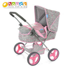 Poppenwagen Unicorn 58x57x38 cm