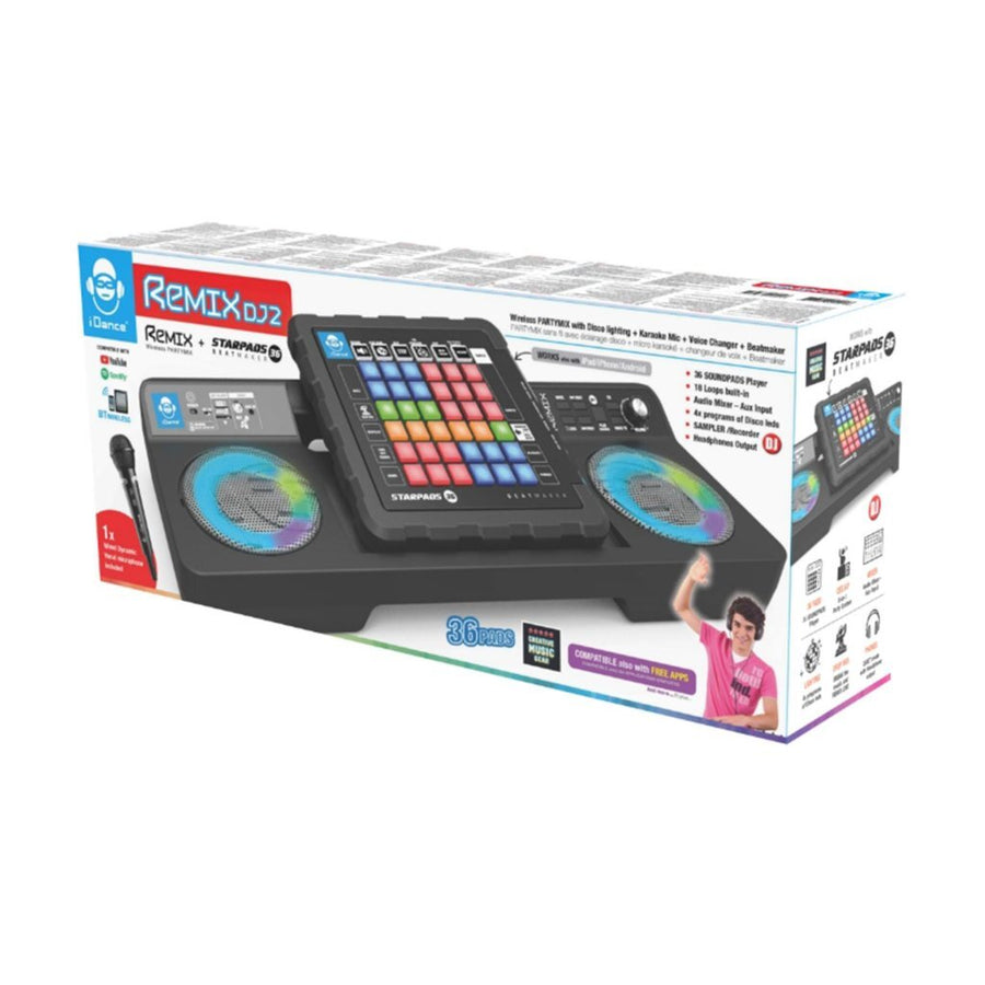 Idance Dj Mixer Set Remix Dj2 + Licht En Geluid