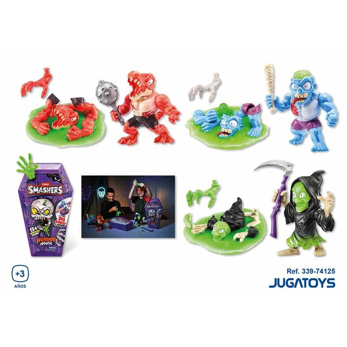 Zuru Actiefiguren Zuru  Smashers Horror House 30 X 15 Cm 35 X 15 Cm