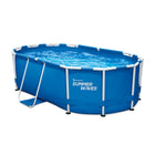 Zwembad oval 300x200x84 cm met filterpomp
