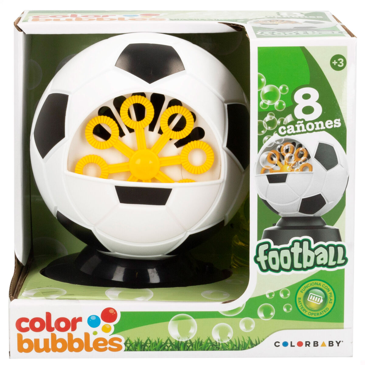 Colorbaby Bellenblaas Spel Colorbaby 11,5 X 15 X 11,5 Cm (6 Stuks)