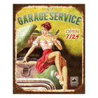 Text Board 20x25 cm Green Iron Car Wall Plaque
