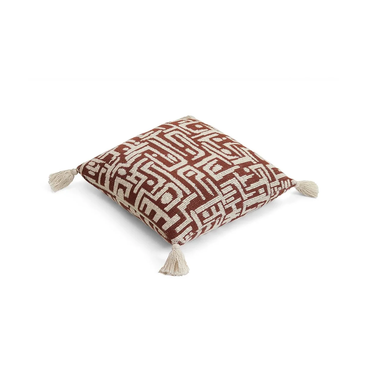 Dark Coffee – Cushion Cover – Ethnic Pattern – 45×45 cm – Urbane Hide