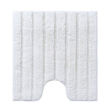 Toiletmat 59x59 cm katoen ivory