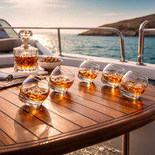 Transparent tumbler glasses 390 ml - lot of 6