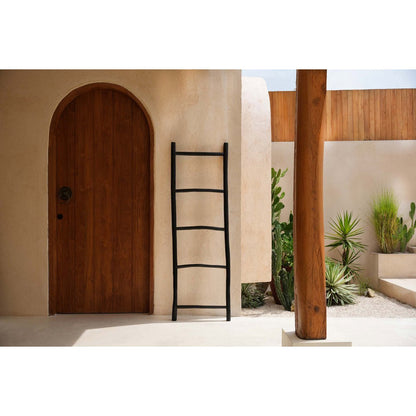 The Tulum Ladder Black 165 Multi-functional Storage System