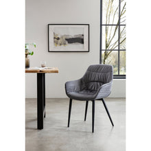 Fauteuil grijs fluweel 63x61x81.5 cm