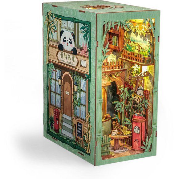 Booknook Panda Boekwinkel 18x11x23 cm