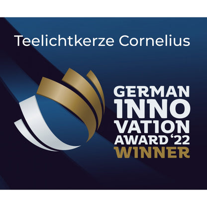 Theelichthouder Cornelius Ø7 cm wit beige